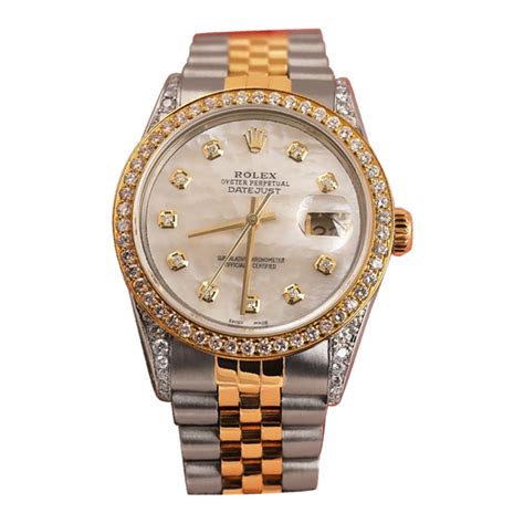 rolex data gest bianco perla|rolex datejust 36 price.